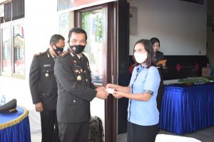 Hari Bhayangkara ke-74, Polres Sekadau Syukuran dengan Terapkan Protokol Kesehatan