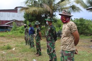 Apel di Lokasi TMMD, Ini Instruksi Serda M Nur kepada Personel