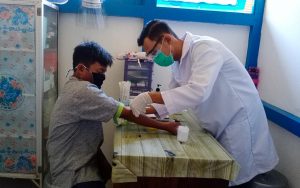 Sebelum Pulang ke Pondok, Santri di Sekadau di Rapid Test