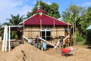 Musala At Taqwa jadi Sasaran Program TMMD Kodim Ketapang