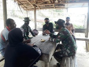 Satgas TMMD Kodim Aceh Barat Jalani Keakraban dengan Masyarakat