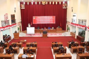 DPRD Landak Setujui Raperda Pelaksanaan APBD 2019 Kabupaten Landak Menjadi Perda