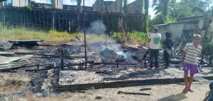 Kios Bensin Ludes Terbakar di Desa Amboyo Inti, Landak