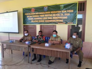 Sosialisasi GERMAS, Program Non Fisik TMMD 108 Kodim Singkawang