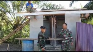 Pastikan Sasaran Fisik Tepat Waktu, Pasiter Tinjau Lokasi TMMD Kodim Ketapang