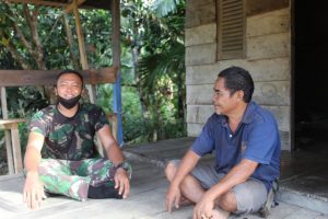 Komsos TMMD Kodim Ketapang Cerminkan Kesederhanaan