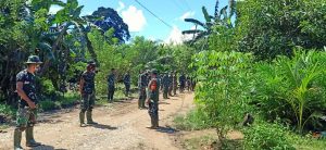 Satgas TMMD 108 Kodim 1202/Skw Rutin Laksanakan Apel Pagi Sebelum Kegiatan