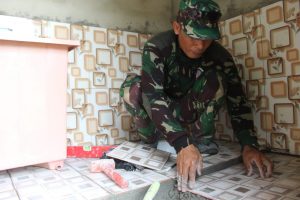 Rehab Musala, Satgas TMMD Kodim Ketapang Beri Rasa Nyaman dalam Beribadah
