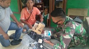 Satgas TMMD Ini Mahir dalam Pemasangan Listrik