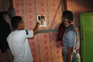 Satgas TMMD Kodim Ketapang Anjangsana di Rumah Ortu Prada Japriyanto