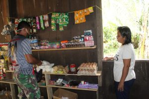Warung Bu Rini jadi Favorit Satgas TMMD Kodim Ketapang