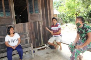 Satgas TMMD Kodim Ketapang Ketemu “Dulur” Satu Kampung