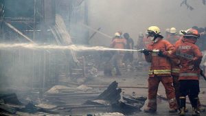 Kebakaran di Jalan Minangkabau, 40 KK Kehilangan Tempat Tinggal