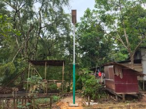 Manfaat PJU dirasakan Warga Desa Beringin Rayo, Berkat Program TMMD