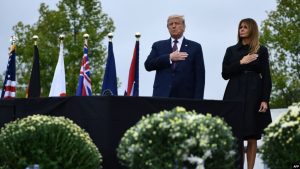 Trump dan Biden Beri Penghormatan untuk Korban Serangan 11 September