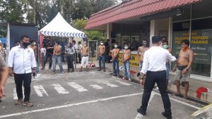 17 Orang Tukang Palak di Kawasan Pasar Raya Padang diamankan Polisi