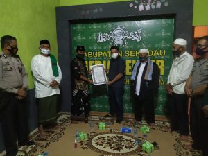 Sinergitas Polri dengan Ulama, Kapolres Kunjungi Sekretariat NU Sekadau