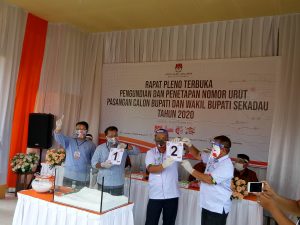 Aron-Subandrio No 1 dan Rupinus-Aloysius No 2 di Pilkada Sekadau 2020