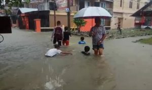 Padang di Guyur Hujan Deras,  Berikut Titik Banjir