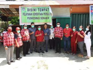 Komisi C DPRD Landak Tinjau Pembangunan Puskesmas Senakin