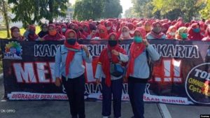 Buruh Belum Akan Uji Materi UU Cipta Kerja ke Mahkamah Konstitusi