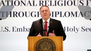 Pompeo Serukan Vatikan Pertimbangkan Kembali Kesepakatan Uskup dengan Beijing