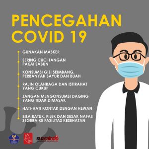 [INFOGRAFIS] Cara Pencegahan Covid-19