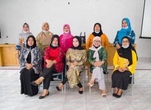 Pjs. Ketua Tim Penggerak PKK  Labuhanbatu  Silaturahmi dengan Pengurus dan Kader