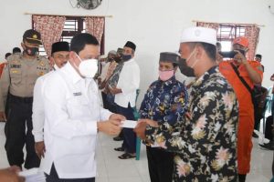 Kunker Pjs Bupati Labuhanbatu Sampaikan Pesan Kamtibmas kepada Masyarakat Panai Tengah