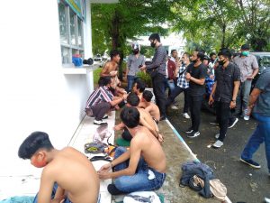 Tolak UU Cipta Kerja di Padang, 84 Orang Diduga Provokator diamankan Polisi