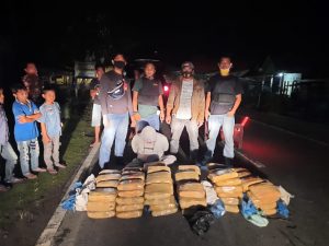 Polres Pasaman Gagalkan Pengiriman Narkotika Ganja ke Wilayah Sumbar