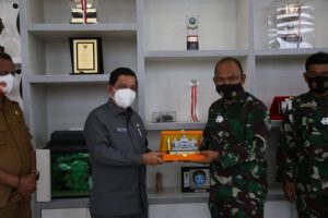 Pjs Bupati Labuhanbatu Terima Kunjungan dari Danlanal Tanjung Balai Asahan