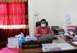 Bahas Undang-undang Cipta Kerja Ketua DPRD Landak Ikuti Rapat Bersama Kemendagri