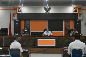 Sikapi Kasus Melonjak, Satgas Penanganan Covid-19 Sintang Gelar Rapat