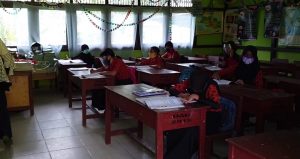 Begini Keadaan Sekolah di Sambas, Belajar Tatap Muka dalam Masa Pandemi