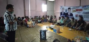 Cabup Sekadau Aron Sosialisasi di Lima Dusun di Seberang Kapuas