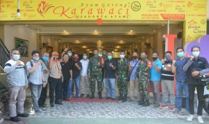 Dandim 1201/Mph Jalin Silaturahmi Bersama Awak Media di Landak