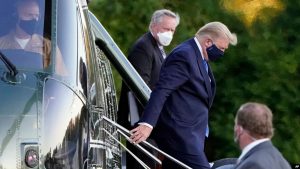 Trump Dibawa ke Rumah Sakit Militer “Walter Reed”