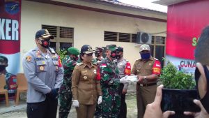 Kodim 1202Tpr/Singkawang Canangkan Satgas Desa Tangkal Covid-19