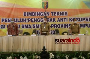 Guru se-Lampung Ikuti Bimtek Anti Korupsi