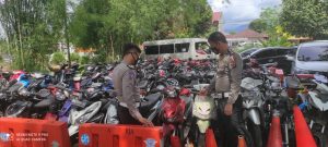 Akan di Musnahkan,Pemilik Ranmor Berbagai Kasus Diminta Segera Ambil Kendaraan di Polres Padang Pariaman