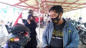Peserta MTQ Asal Kaltara Naik Motor ke Kota Padang