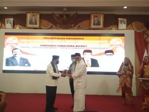 Struktural Organisasi Pejuang Bravo Lima Sumbar Resmi di Lantik Menteri Agama RI