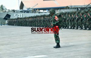 Tiba di Sumatera, Satgasrat Brigif R-9 Siap Tempur