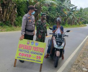 Tak Gunakan Masker, 15 Pengendara Terjaring Operasi Yustisi di Jelimpo