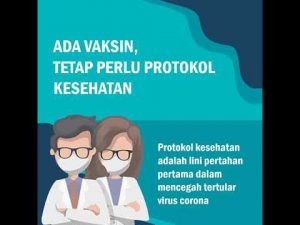 [MOTIONGRAFIS] Ada Vaksin, Prokes Tetap Wajib Diterapkan