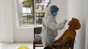 Jelang Belajar Tatap Muka, 1.500 Guru TK Hingga SMP di Kecamatan Padang Timur Lakukan Swab