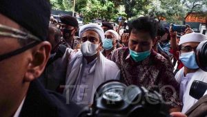 Ditahan Setelah Dicecar 84 Pertanyaan Penyidik, Ini Kata Rizieq Shihab