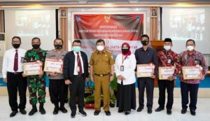 Bupati Garut Serahkan DIPA 2021
