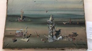 Polisi Selamatkan Lukisan Surealis Senilai Rp 4,7 Miliar dari Tempat Sampah